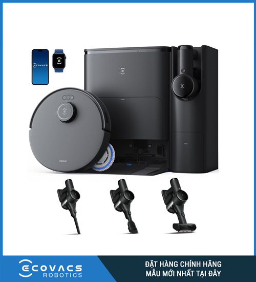 Robot Ecovacs Deebot T30S Combo: Dọn Dẹp Thông Minh ở Cao Bằng